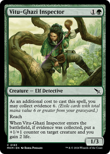{@C} Vitu-Ghazi Inspector [Murders at Karlov Manor][MKM 183]