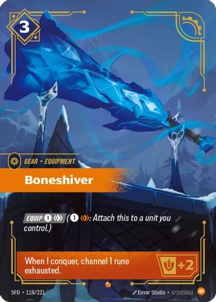 [RFB] Boneshiver (Foil) (118/221) - Spiritforged