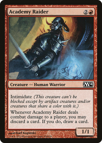 {C} Academy Raider [Magic 2014][M14 124]