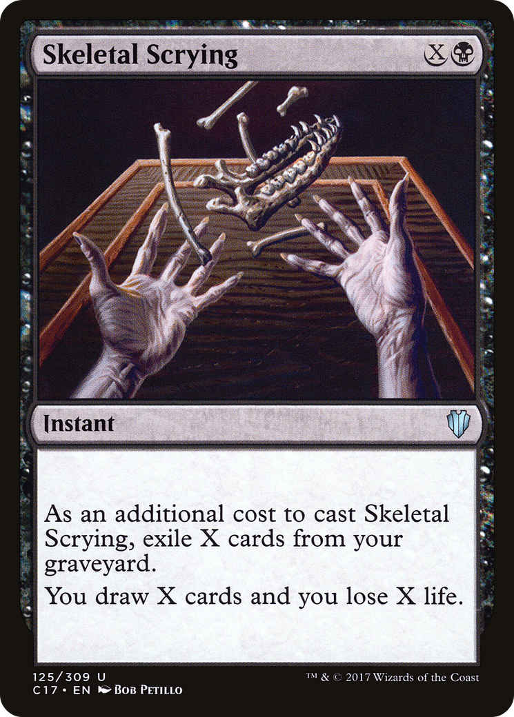 {C} Skeletal Scrying [Commander 2017][C17 125]