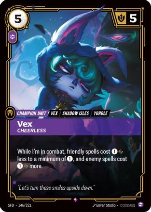 [RFB] Vex - Cheerless (Foil) (146/221) - Spiritforged