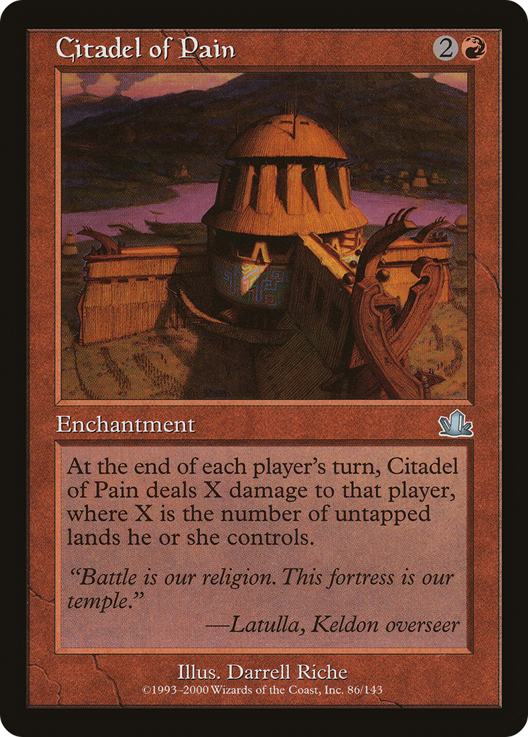 {C} Citadel of Pain [Prophecy][PCY 086]