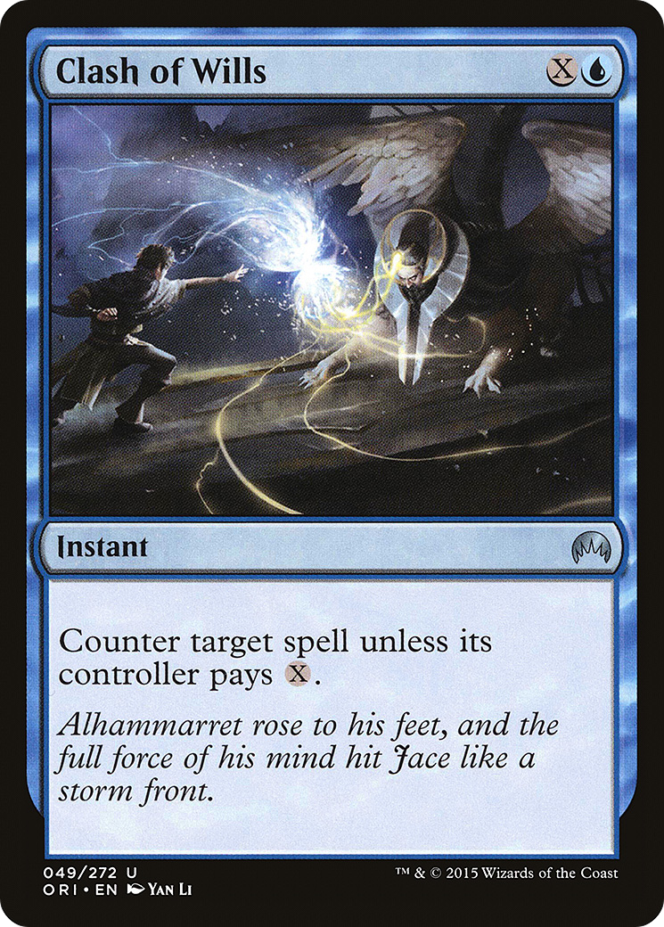{C} Clash of Wills [Magic Origins][ORI 049]