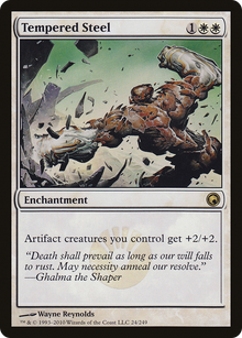{R} Tempered Steel [Scars of Mirrodin][SOM 024] - Misty Mountain Games
