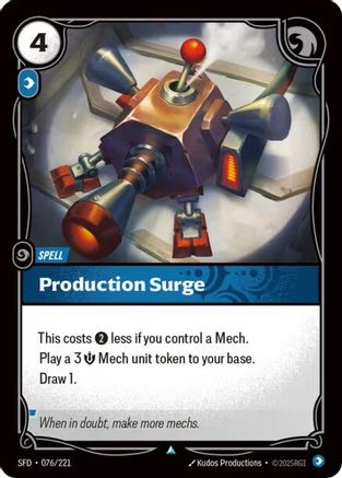 [RFB] Production Surge (Foil) (076/221) - Spiritforged