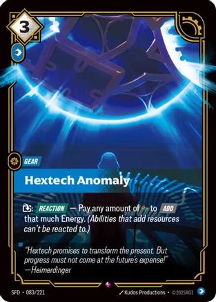 [RFB] Hextech Anomaly (Foil) (083/221) - Spiritforged