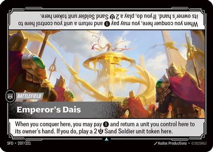 [RFB] Emperor's Dais (Foil) (207/221) - Spiritforged