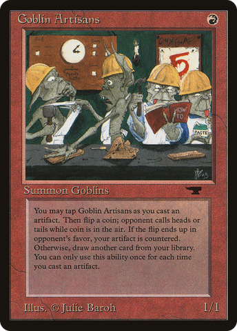 {C} Goblin Artisans [Antiquities][ATQ 026]