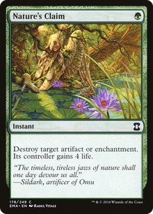 {C} Nature's Claim [Eternal Masters][EMA 178]