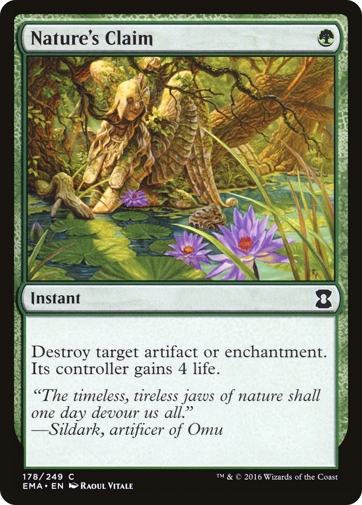 {C} Nature's Claim [Eternal Masters][EMA 178]