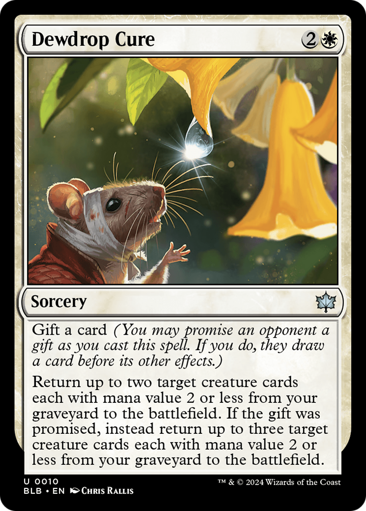 {@C} Dewdrop Cure [Bloomburrow][BLB 010]
