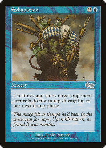 {C} Exhaustion [Urza's Saga][USG 074]