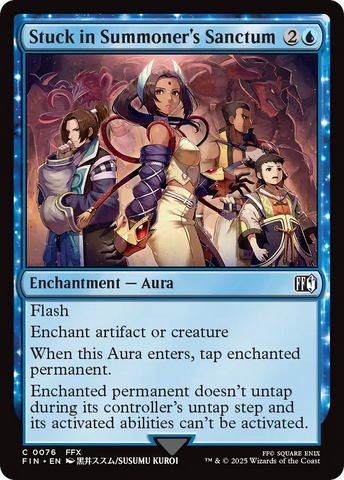{@C} Stuck in Summoner's Sanctum [FINAL FANTASY][FIN 076]