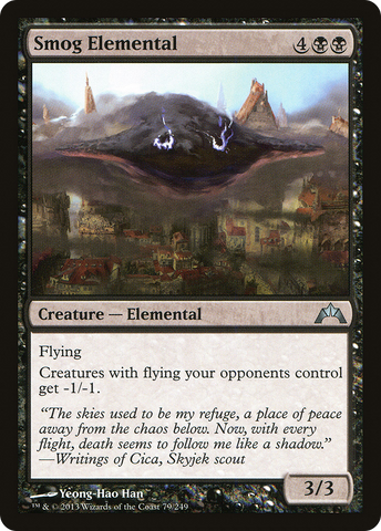 {C} Smog Elemental [Gatecrash][GTC 079]