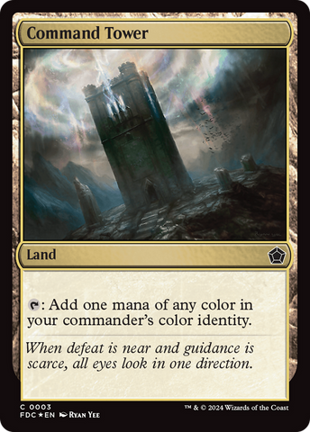 {C} Command Tower [Foundations Commander][FDC 003]