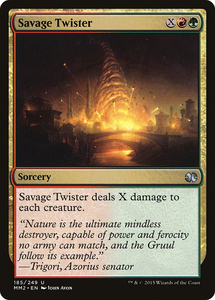 {C} Savage Twister [Modern Masters 2015][MM2 185]