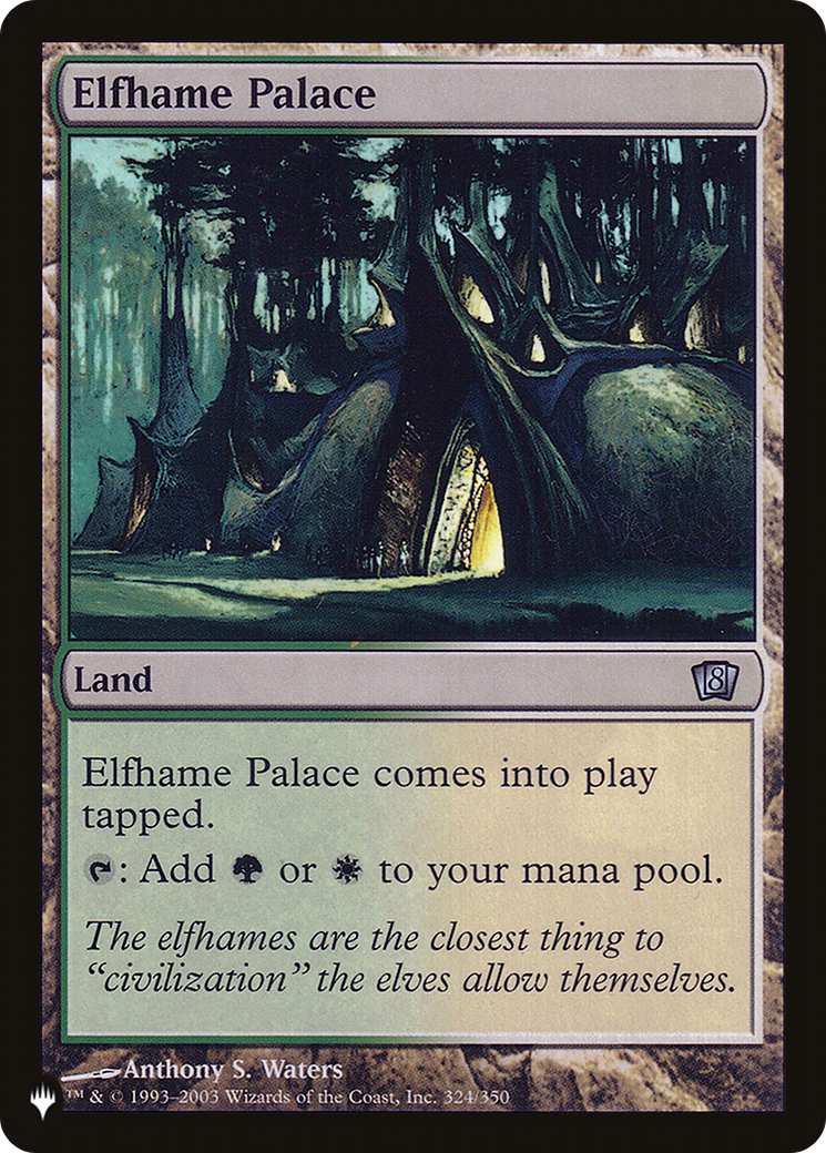 {C} Elfhame Palace [LIST 8ED-324]