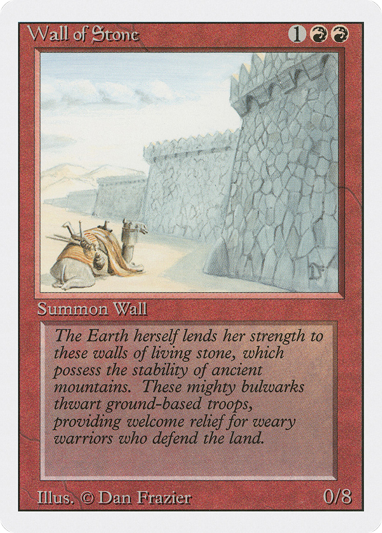 {C} Wall of Stone [Revised Edition][3ED 184]