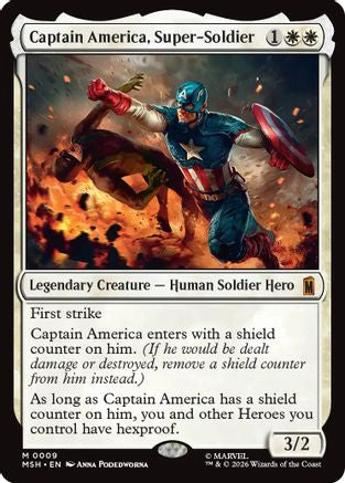 Captain America, Super-Soldier [MSH 009]