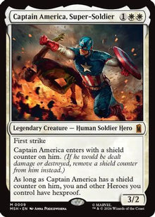 {@@MSH R} Captain America, Super-Soldier [MSH 009]