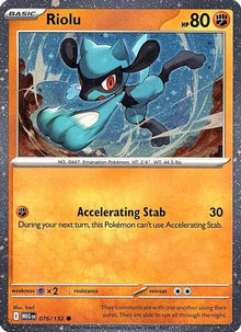 [PKM] Riolu (Cosmos Holo) 076  - Holofoil Miscellaneous Cards & Products - Common
