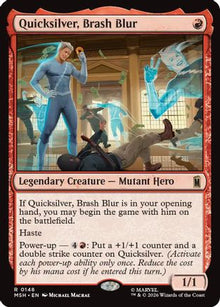 {@@MSH R} Quicksilver, Brash Blur [MSH 148]