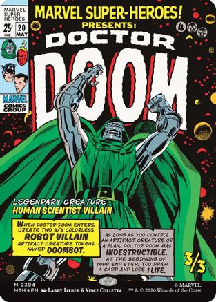 Doctor Doom (Borderless) [MSH 394]  Foil