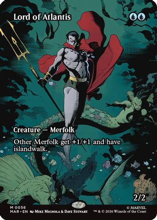 Lord of Atlantis (Borderless) [MAR 056]  Foil