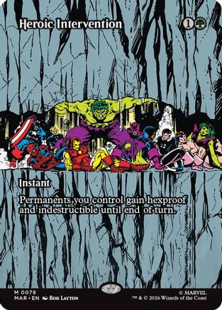 Heroic Intervention (0078) (Borderless) [MAR 078]