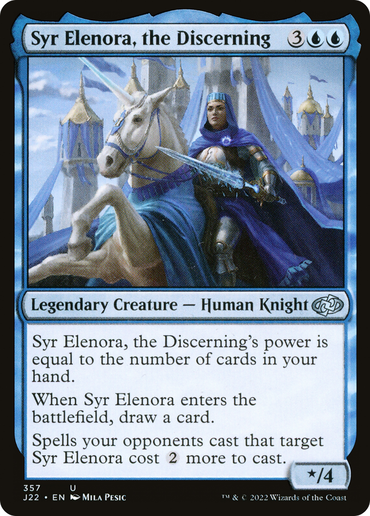 {C} Syr Elenora, the Discerning [Jumpstart 2022][J22 357]
