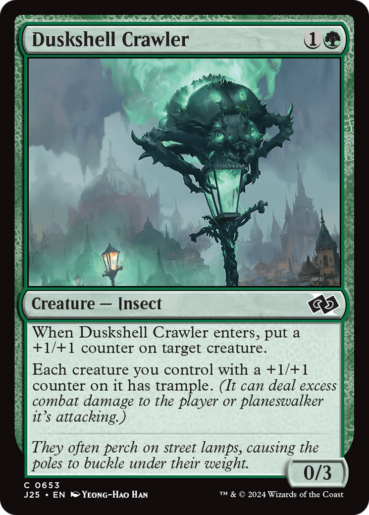 {C} Duskshell Crawler [Foundations Jumpstart][J25 653]