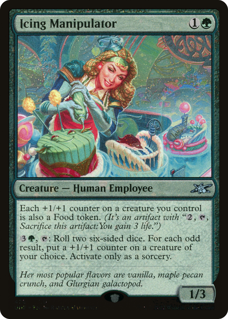 {C} Icing Manipulator (Galaxy Foil) [Unfinity][UNF 428]
