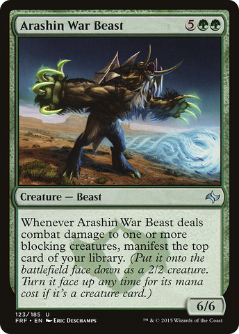 {C} Arashin War Beast [Fate Reforged][FRF 123]