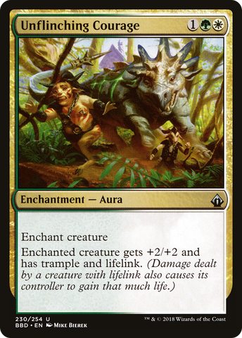 {C} Unflinching Courage [Battlebond][BBD 230]