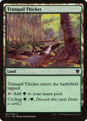 {C} Tranquil Thicket [Commander 2017][C17 287]