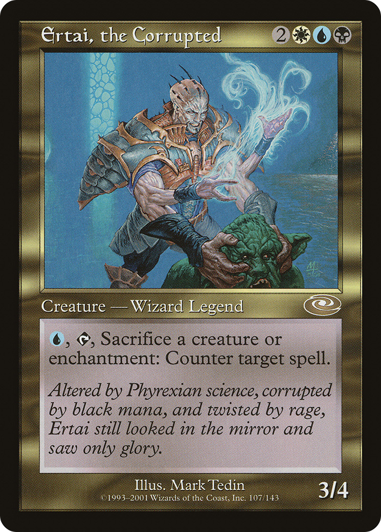 {R} Ertai, the Corrupted (Mark Tedin) [Planeshift][PLS 107]