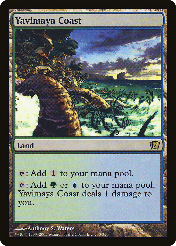 {R} Yavimaya Coast [Ninth Edition][9ED 330]
