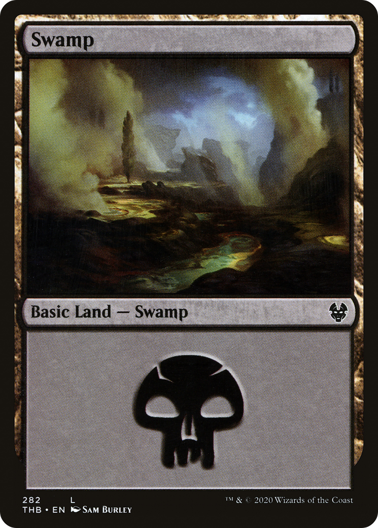 {B}[THB 282] Swamp (282) [Theros Beyond Death]