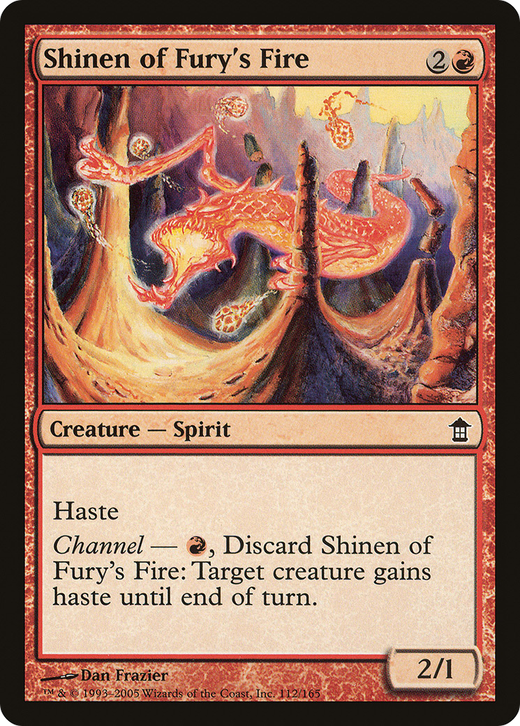{C} Shinen of Fury's Fire [Saviors of Kamigawa][SOK 112]