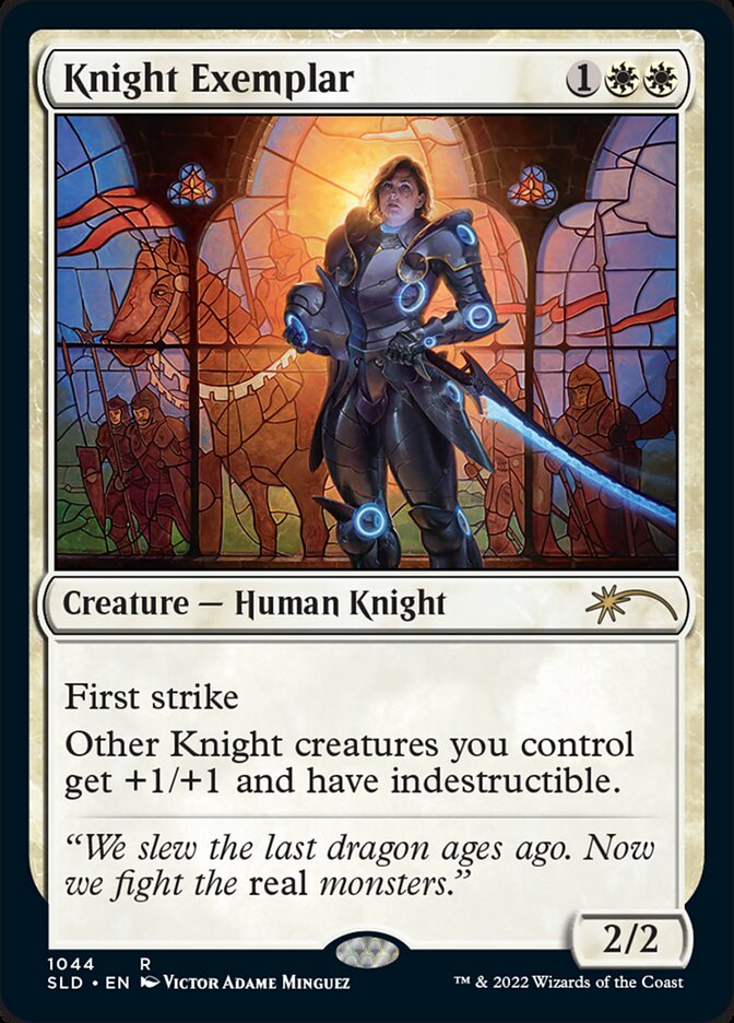 {R} Knight Exemplar [Secret Lair Drop Series][SLD 1044]