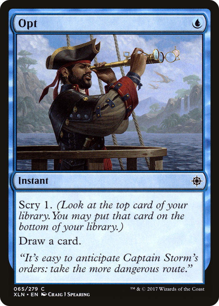 {C} Opt [Ixalan][XLN 065]
