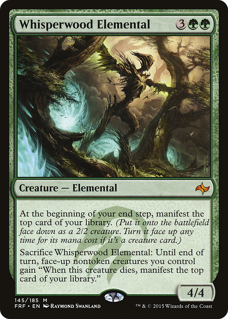{R} Whisperwood Elemental [Fate Reforged][FRF 145] - Misty Mountain Games