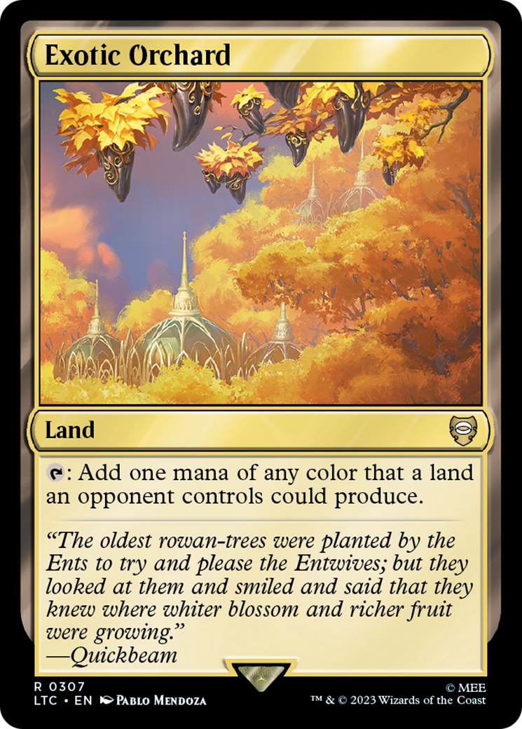 {R} Exotic Orchard [The Lord of the Rings: Tales of Middle-Earth Commander][LTC 307]