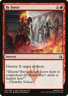 {C} By Force [Amonkhet][AKH 123]