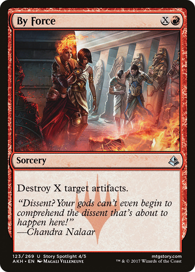 {C} By Force [Amonkhet][AKH 123]