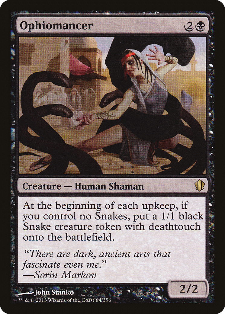 {R} Ophiomancer [Commander 2013][C13 084]