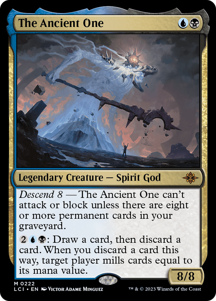 {@R} The Ancient One [The Lost Caverns of Ixalan][LCI 222]
