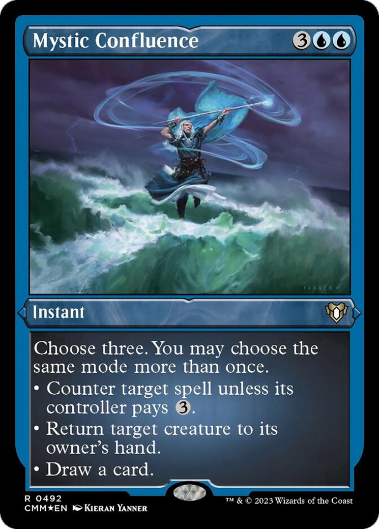 {R} Mystic Confluence (Foil Etched) [Commander Masters][CMM 492]