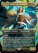 {R} Derevi, Empyrial Tactician (Borderless) [Bloomburrow Commander][BLC 087]