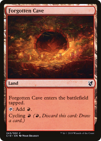 {C} Forgotten Cave [Commander 2019][C19 243]